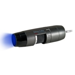 Microscop portabil USB AM4515T4-GFBW cu marire 400-470X si lumina albastra (480nm) si filtru 510 nm